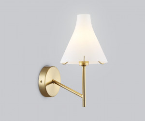 LH57137 BS/FR латунь/белый матовый E14 max 40W 210*150*280