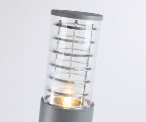 ST2534 GR/CL серый/прозрачный IP54 E27 max 11W D108*800