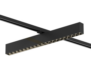 DK6634-BK Поворотный однофазный трековый светильник EDDER со светодиодом L538mm 220V 40W 30° 3000K IP20 черный алюминий