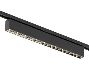 DK6634-BK Поворотный однофазный трековый светильник EDDER со светодиодом L538mm 220V 40W 30° 3000K IP20 черный алюминий