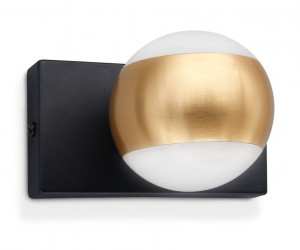 FW571 SBK/GD черный песок/золото G9 max 40W 100*70*85