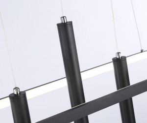 FL5386/1+3 BK черный 57W 3000K/4200K/6400K+4200K 800*200*1200 (ПДУ ИК)