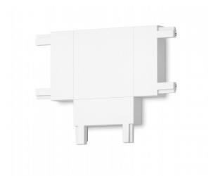 GV1118 WH белый T-образный коннектор для накладного шинопровода 46*36*6