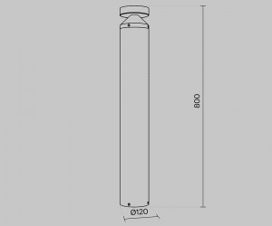 Ландшафтный светильник Outdoor O591FL-L12GF3K1