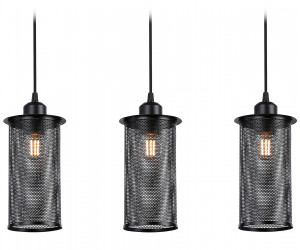 TR8164/3 BK черный E27*3 max 40W 580*102*1060