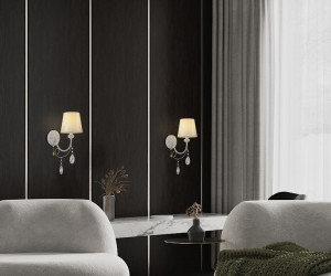 Настенный светильник P4735-1W WT 000056997