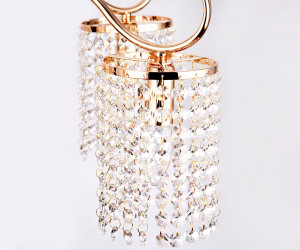 TR4507/5 GD/CL золото/прозрачный E14/5 max 40W D610*720