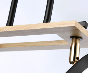 TR9525/2 BK/FGD/TI черный/золото/янтарь E27/2 max 40W 510*100*270