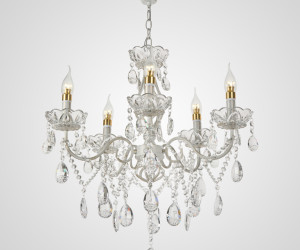 Подвесная люстра P6797-5 WT+GD 000029165