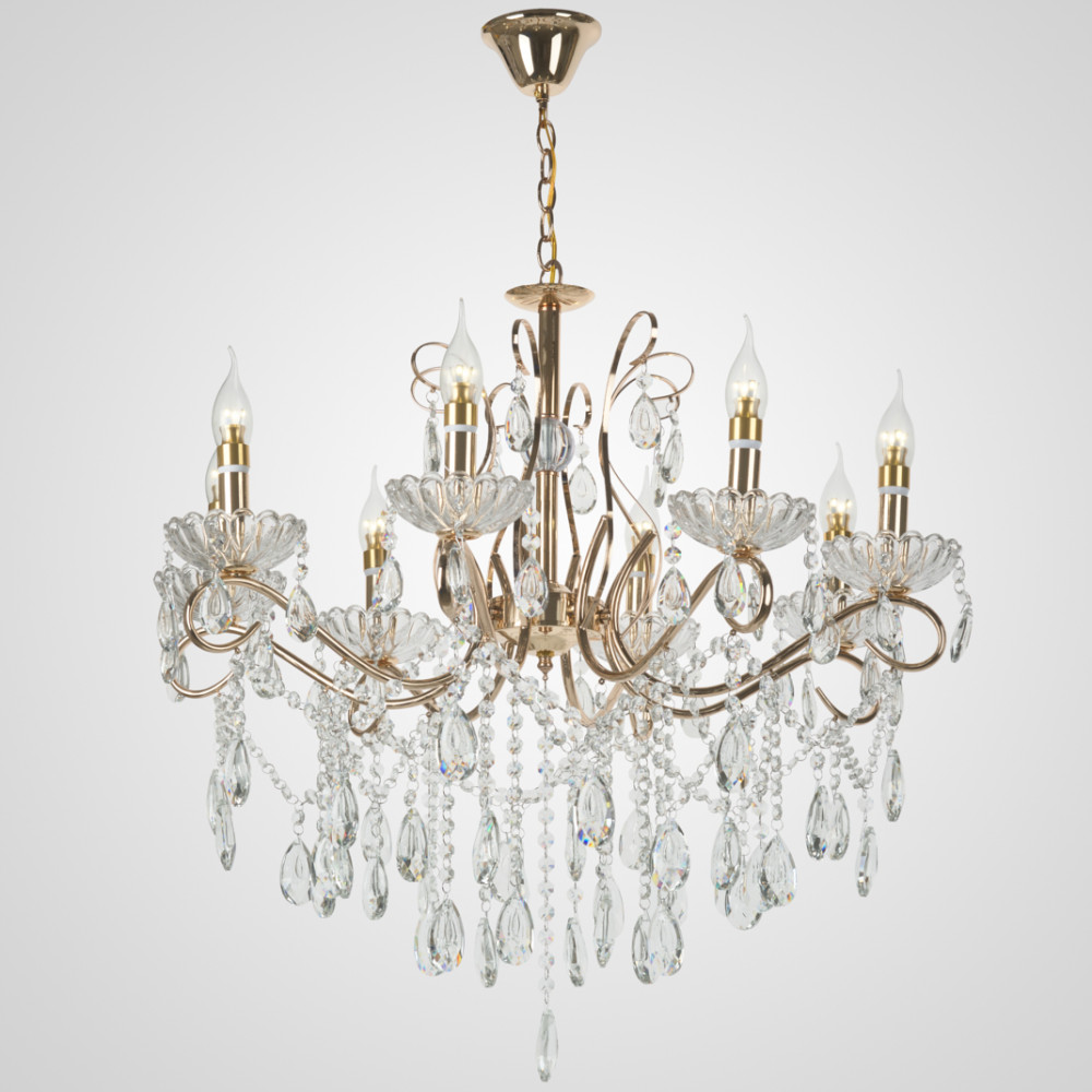 Подвесная люстра P6781-8 GD 000029174