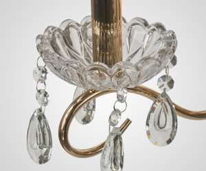 Настенный светильник P6781-1W GD 000029176