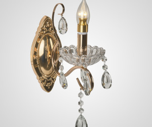 Настенный светильник P6781-1W GD 000029176