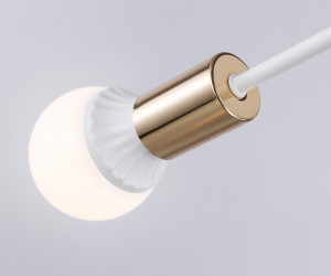 TR80432/6 WH/GD белый/золото E27/6 max 60W D950*730