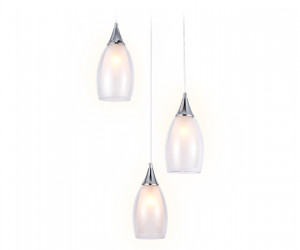 TR3548/3 CH/CL хром/прозрачный E14 max 40W 370*130*1000