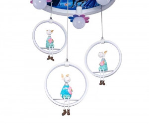 Детская люстра 0476B-3-500 65W DBL 000029391