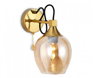 TR9065 SB/TI бронза/янтарь E27 max 40W 150*270*220