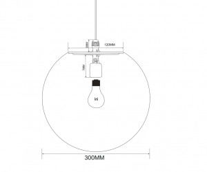 Подвесной светильник Outdoor O594PL-01W