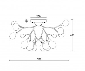 Потолочный светильник Freya FR5049CL-27W2