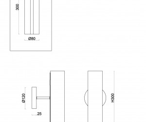 Настенный светильник (бра) Freya FR5368WL-02BS