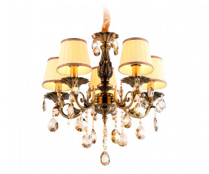 TR4577/5 SB/WH бронза/белый E14/5 max 40W D560*570