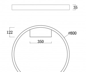 Потолочный светильник Maytoni MOD058CL-L50B4K