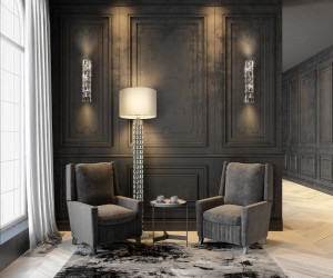 Напольный светильник (торшер) Maytoni DIA008FL-01CH