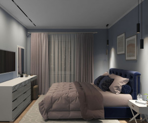 DK8001-BK Линейный светильник SMART LENS 9W DIM 3000K-6000K черный