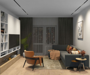 DK8002-BK Линейный светильник SMARTLENS 18W DIM 3000K-6000K черный