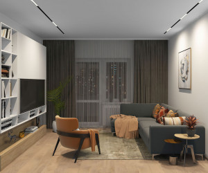 DK8004-BK Линейный светильник SMART LINEAR 18W DIM 3000K-6000K черный