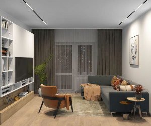 DK8005-BK Линейный светильник SMART LINEAR 27W DIM 3000K-6000K черный