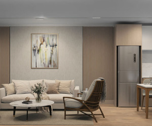 DK8001-WH Линейный светильник SMART LENS 9W DIM 3000K-6000K белый