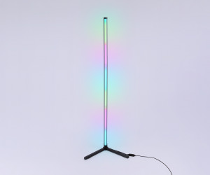 FL8022 BK черный LED 15W RGB D32*1250 (ПДУ РАДИО 2.4G)