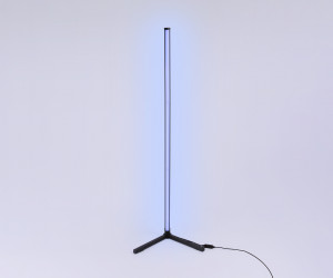 FL8022 BK черный LED 15W RGB D32*1250 (ПДУ РАДИО 2.4G)