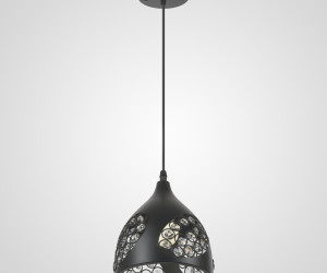 Подвесной светильник PS8485-1 BK 000060445