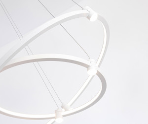 FL5505/2+6 WH белый 45W 3000K/4200K/6400K D600/400*1300 (без ПДУ)