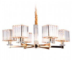 TR4526/6 GD/CL золото/прозрачный E14/6 max 40W D710*660