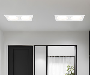 TN52343/2 SWH/GWH белый песок/белый глянец GX53 max 12W 220*115*25