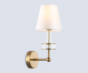 LH71025 BS/WH латунь/белый E14 max 40W 210*150*355