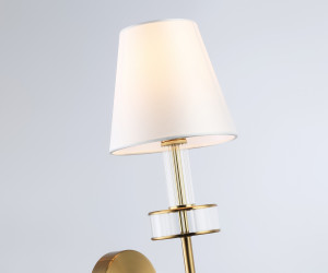 LH71025 BS/WH латунь/белый E14 max 40W 210*150*355