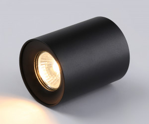 TN213137 BK черный GU10 max 12W D80*100