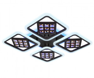 FA287/4 CF/TI кофе/янтарь 116W 750*750*80 (ПДУ РАДИО 2.4G)