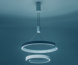 FL5884/2 WH белый 45W 3000K/4200K/6400K D600/400*1200 (без ПДУ)