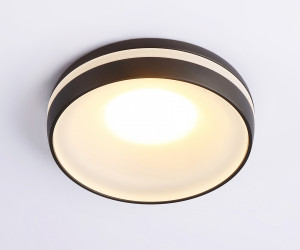 TN3322 SBK/FR черный песок/белый матовый GU5.3 D95*45