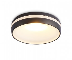 TN3322 SBK/FR черный песок/белый матовый GU5.3 D95*45