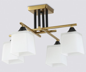 TR303042/4 CP медь E27/4 max 60W 420*420*260