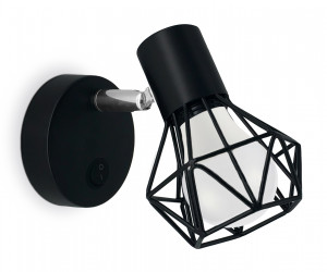 TR8620 BK/CH черный/хром E27 max 40W 115*91*150