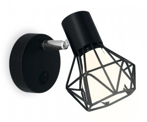 TR8620 BK/CH черный/хром E27 max 40W 115*91*150