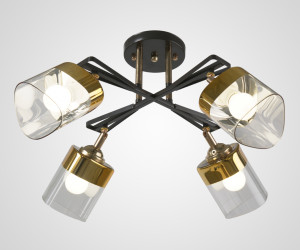 Потолочная люстра SL4350-4 CF+GD 000065853