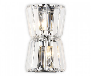 TR5217/2 СН/CL хром/прозрачный E14/2 max 40W 245*150*110