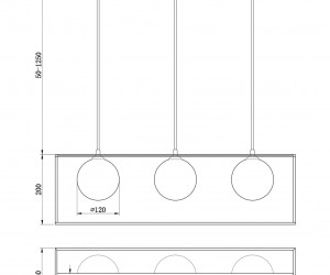 Подвесной светильник Freya FR5113PL-03G